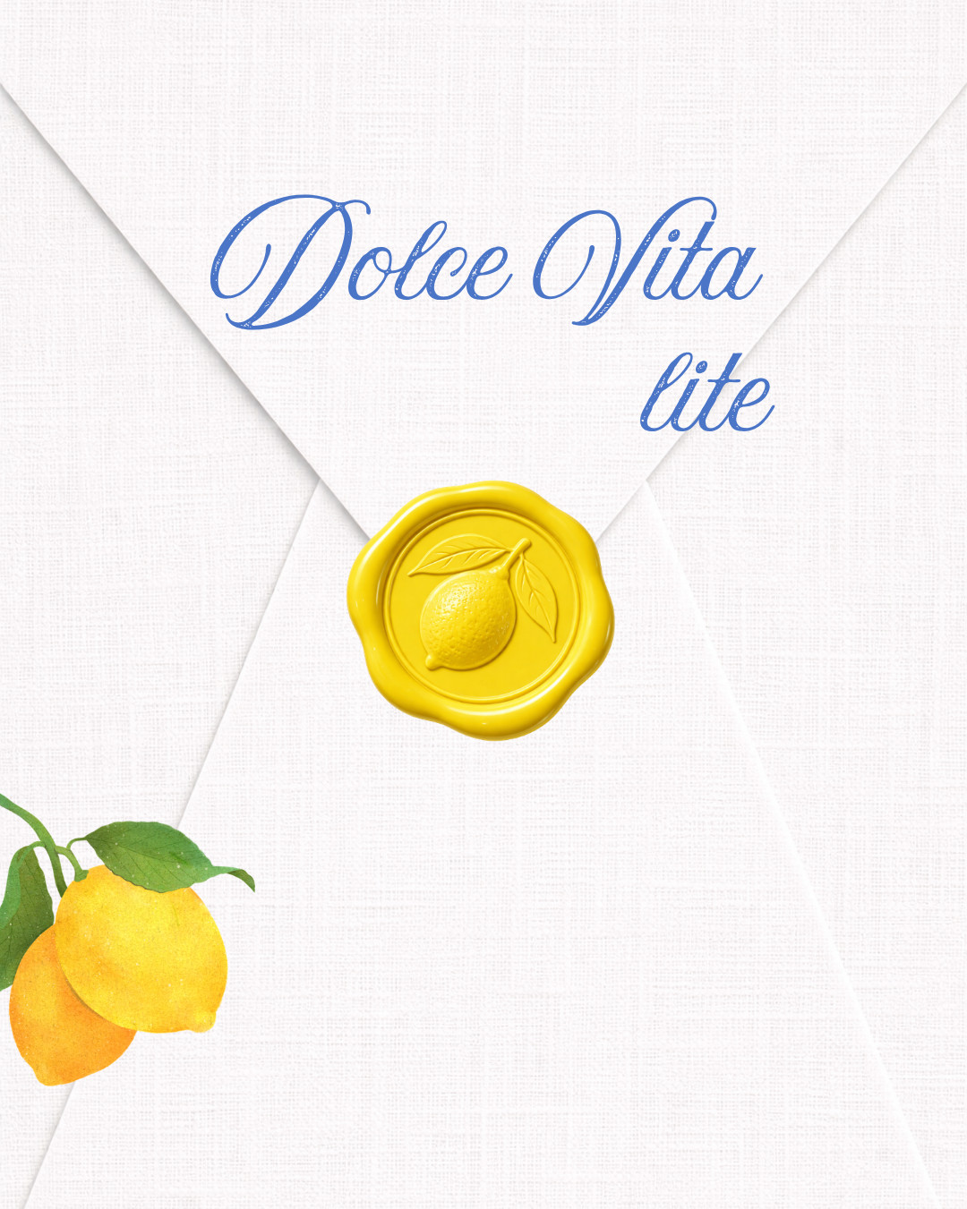 Modelo de invitación de boda digital Dolce Vita Lite - diseño personalizable online
